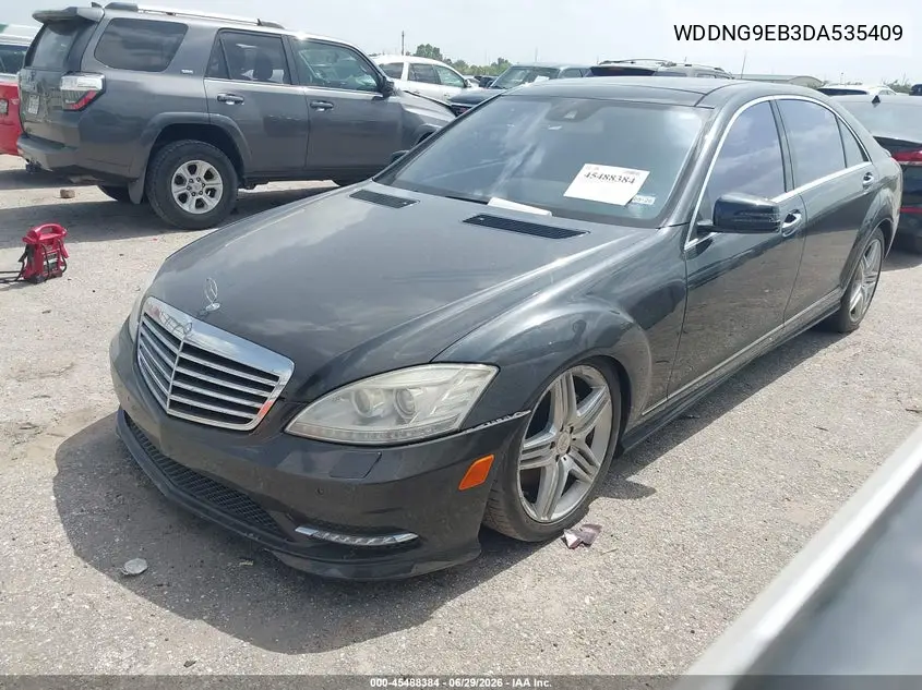 2013 Mercedes-Benz S 550 4Matic VIN: WDDNG9EB3DA535409 Lot: 45488384