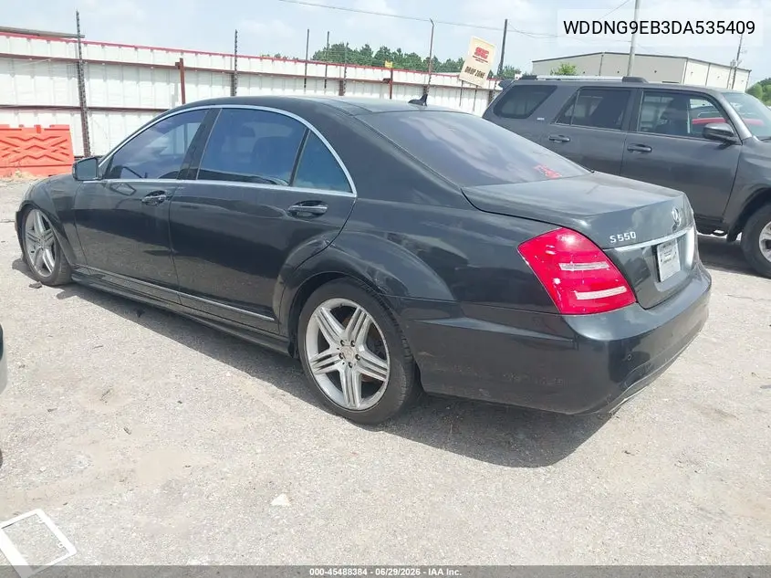 2013 Mercedes-Benz S 550 4Matic VIN: WDDNG9EB3DA535409 Lot: 45488384