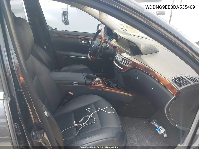 2013 Mercedes-Benz S 550 4Matic VIN: WDDNG9EB3DA535409 Lot: 45488384