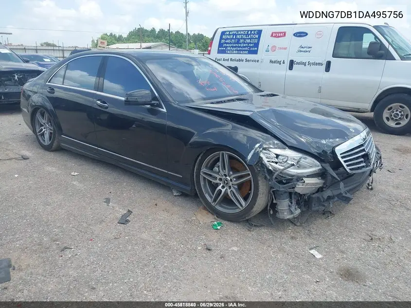2013 Mercedes-Benz S 550 VIN: WDDNG7DB1DA495756 Lot: 45518840