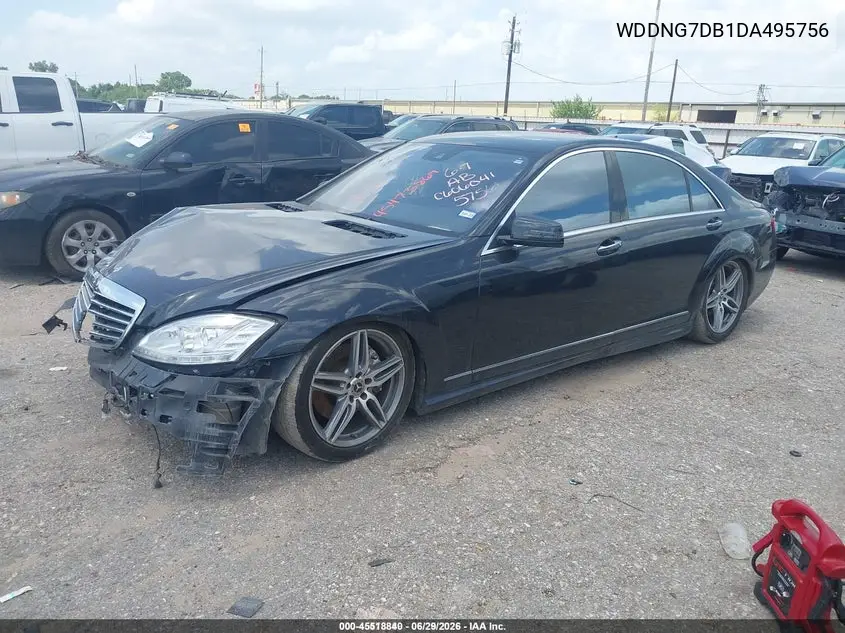 2013 Mercedes-Benz S 550 VIN: WDDNG7DB1DA495756 Lot: 45518840