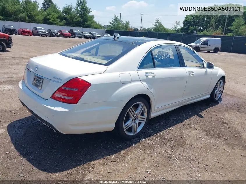 2013 Mercedes-Benz S 550 4Matic VIN: WDDNG9EB5DA509121 Lot: 45566441