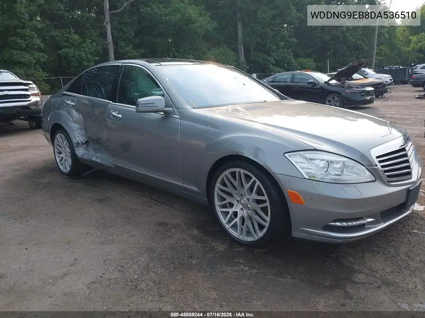 2013 Mercedes-Benz S 550 4Matic VIN: WDDNG9EB8DA536510 Lot: 45589244