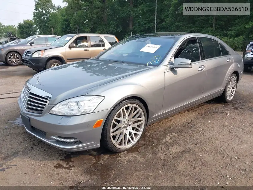 2013 Mercedes-Benz S 550 4Matic VIN: WDDNG9EB8DA536510 Lot: 45589244