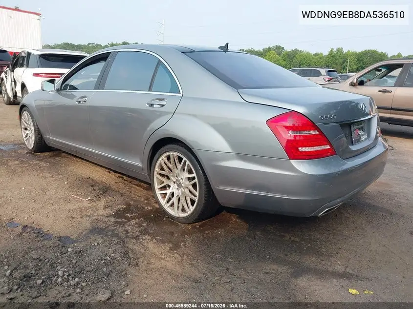 2013 Mercedes-Benz S 550 4Matic VIN: WDDNG9EB8DA536510 Lot: 45589244