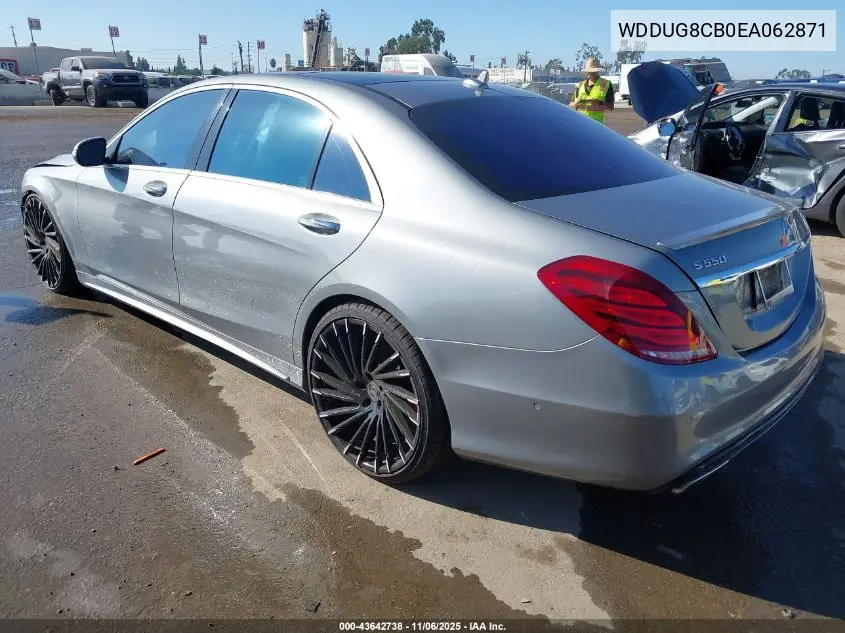 WDDUG8CB0EA062871 2014 Mercedes-Benz S 550