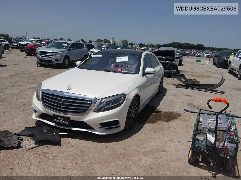 2014 Mercedes-Benz S 550 VIN: WDDUG8CBXEA029506 Lot: 45497399