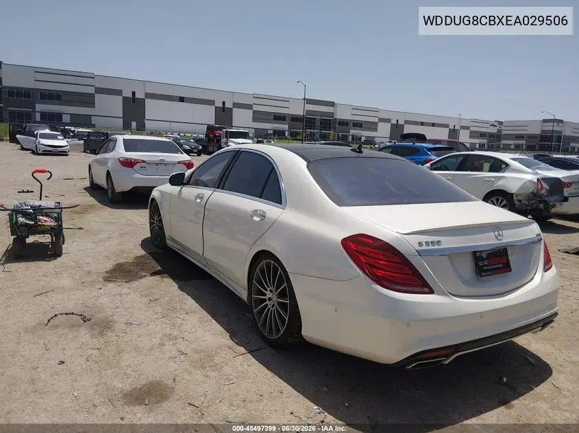 2014 Mercedes-Benz S 550 VIN: WDDUG8CBXEA029506 Lot: 45497399