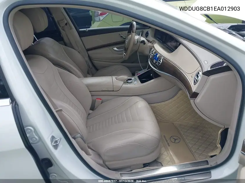 2014 Mercedes-Benz S 550 VIN: WDDUG8CB1EA012903 Lot: 45597517
