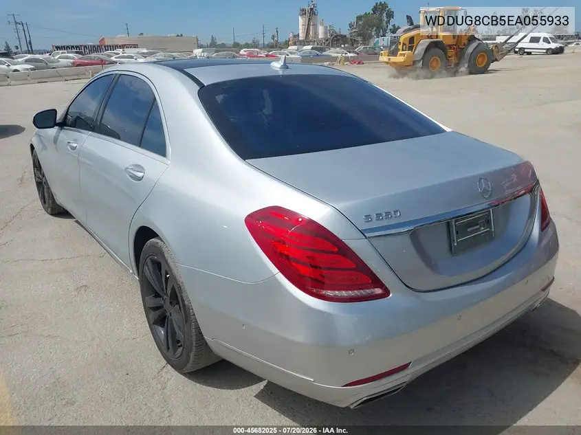 2014 Mercedes-Benz S 550 VIN: WDDUG8CB5EA055933 Lot: 45682025