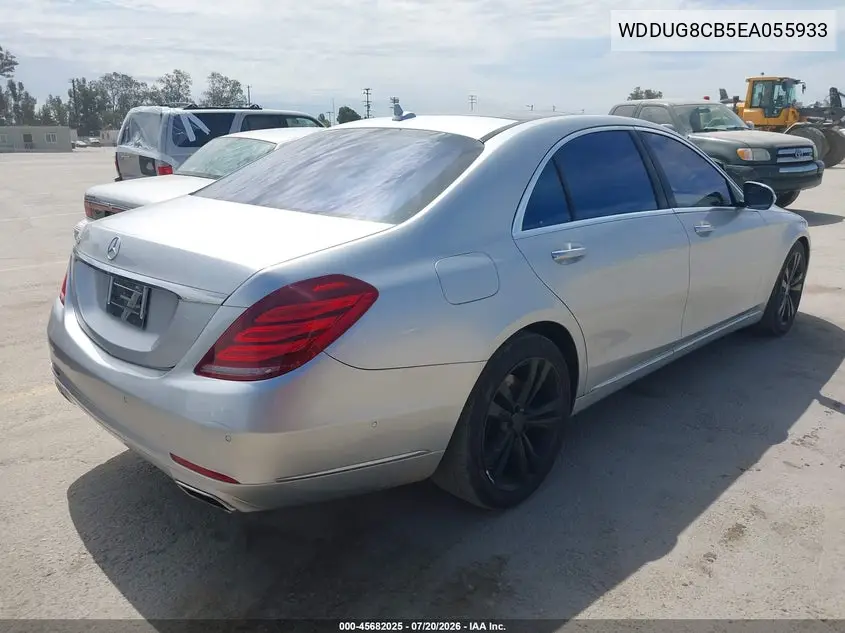 2014 Mercedes-Benz S 550 VIN: WDDUG8CB5EA055933 Lot: 45682025