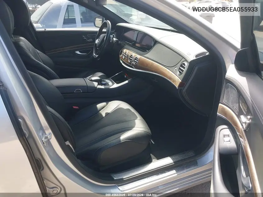 2014 Mercedes-Benz S 550 VIN: WDDUG8CB5EA055933 Lot: 45682025
