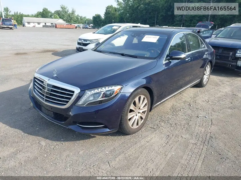 2015 Mercedes-Benz S 550 4Matic VIN: WDDUG8FB6FA165564 Lot: 45437359