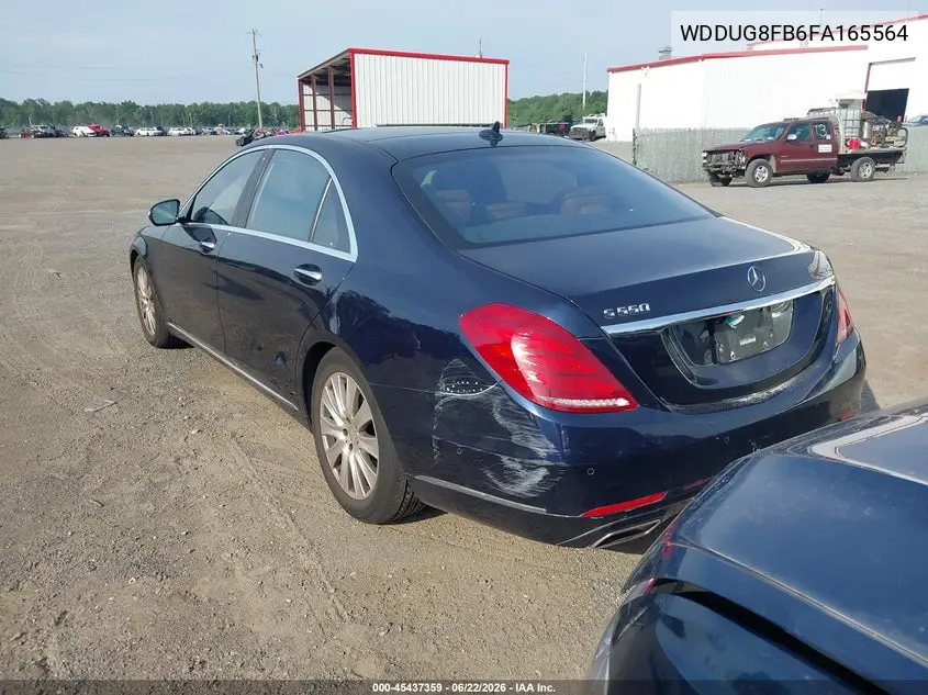 2015 Mercedes-Benz S 550 4Matic VIN: WDDUG8FB6FA165564 Lot: 45437359