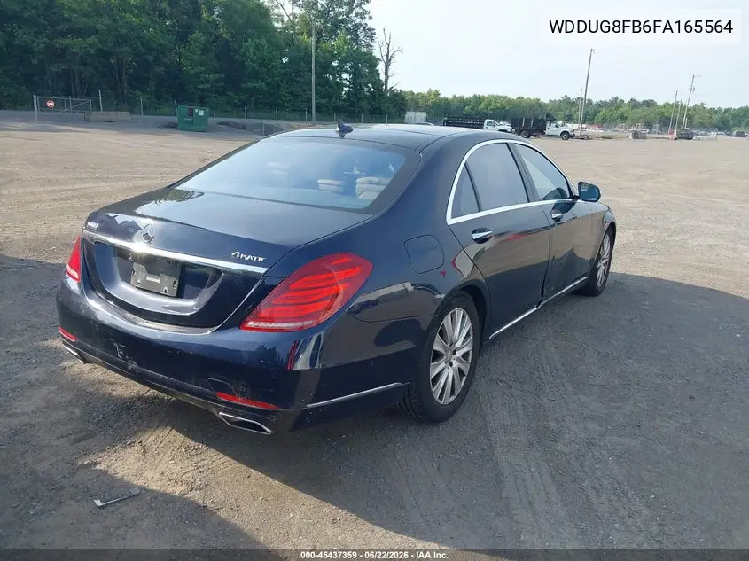 2015 Mercedes-Benz S 550 4Matic VIN: WDDUG8FB6FA165564 Lot: 45437359