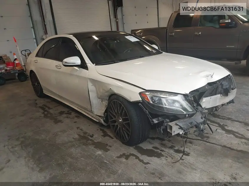 2015 Mercedes-Benz S 550 VIN: WDDUG8CB6FA131631 Lot: 45451938