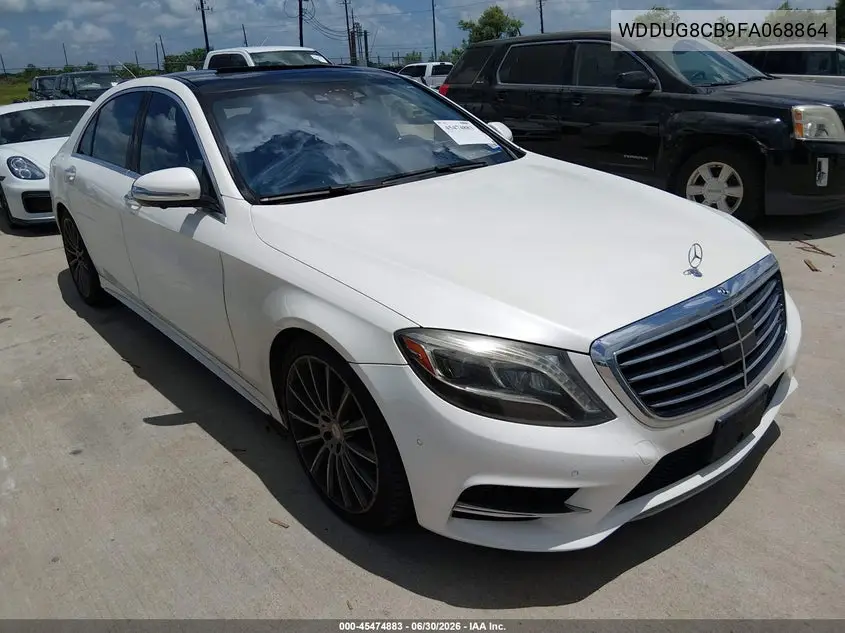 2015 Mercedes-Benz S 550 VIN: WDDUG8CB9FA068864 Lot: 45474883