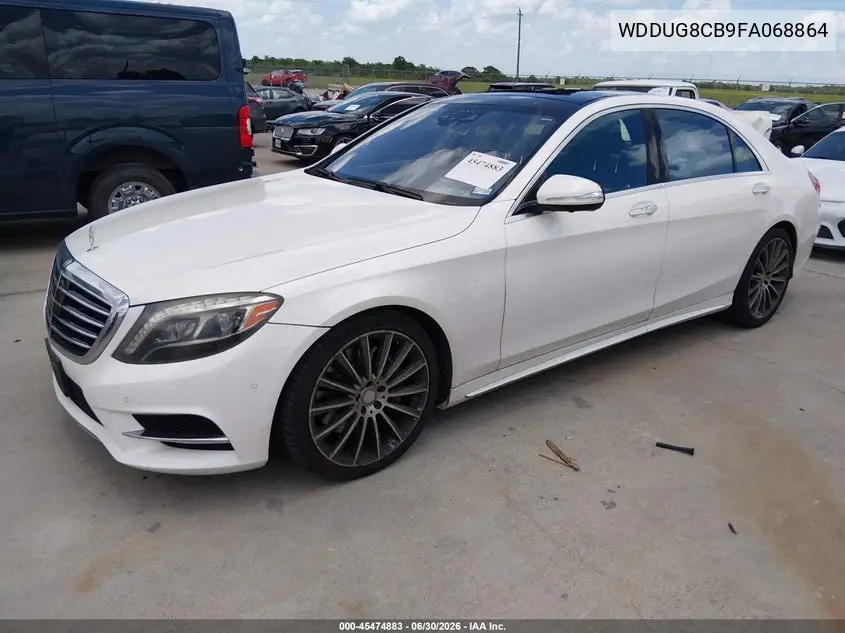 2015 Mercedes-Benz S 550 VIN: WDDUG8CB9FA068864 Lot: 45474883