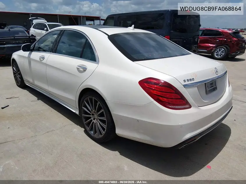 2015 Mercedes-Benz S 550 VIN: WDDUG8CB9FA068864 Lot: 45474883