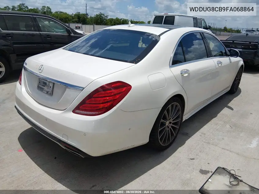 2015 Mercedes-Benz S 550 VIN: WDDUG8CB9FA068864 Lot: 45474883