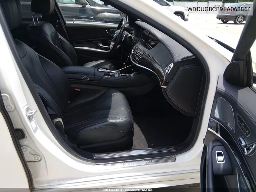 2015 Mercedes-Benz S 550 VIN: WDDUG8CB9FA068864 Lot: 45474883