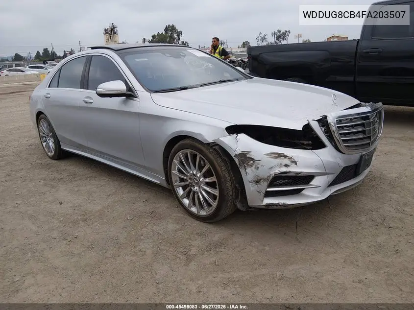 2015 Mercedes-Benz S 550 VIN: WDDUG8CB4FA203507 Lot: 45498083