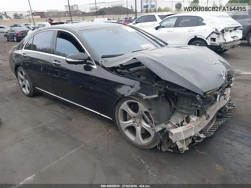 2015 Mercedes-Benz S 550 VIN: WDDUG8CB2FA164495 Lot: 45505825