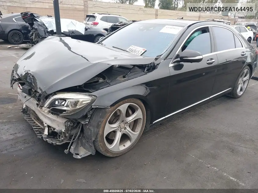2015 Mercedes-Benz S 550 VIN: WDDUG8CB2FA164495 Lot: 45505825
