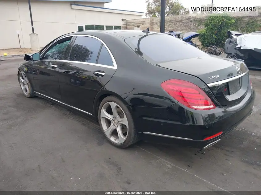 2015 Mercedes-Benz S 550 VIN: WDDUG8CB2FA164495 Lot: 45505825