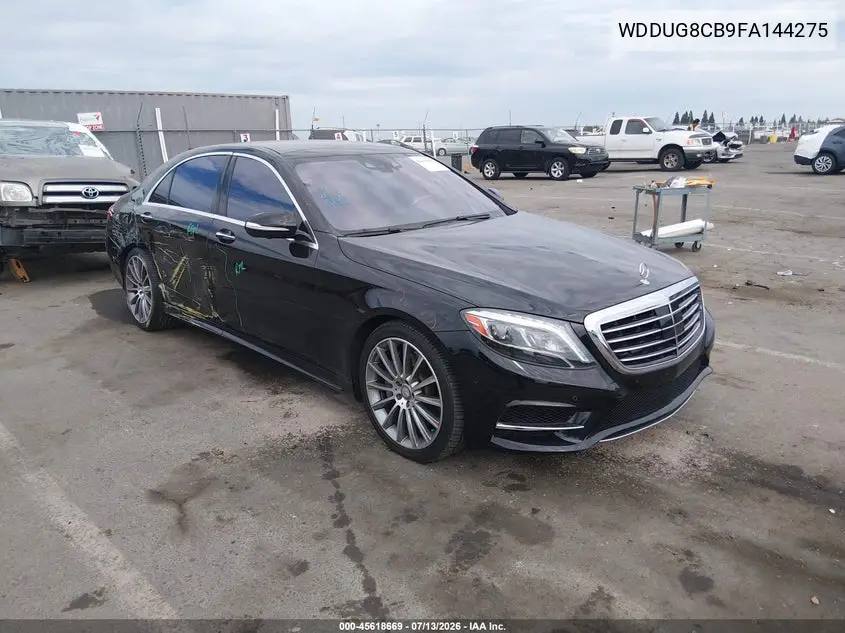 2015 Mercedes-Benz S 550 VIN: WDDUG8CB9FA144275 Lot: 45618669