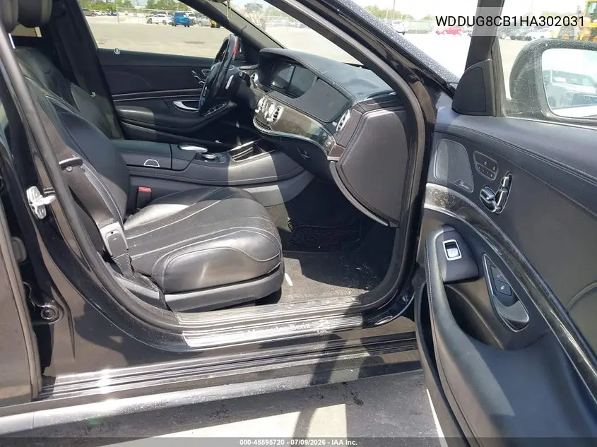 2017 Mercedes-Benz S 550 VIN: WDDUG8CB1HA302031 Lot: 45595720