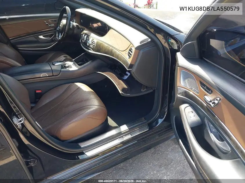 2020 Mercedes-Benz S 560 VIN: W1KUG8DB7LA550579 Lot: 45520171