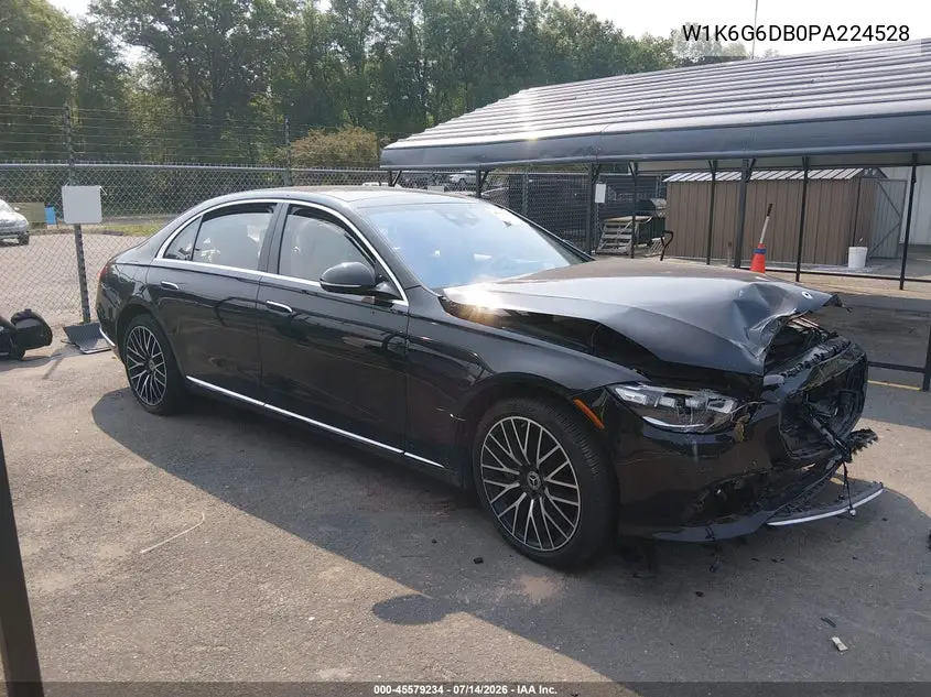 2023 Mercedes-Benz S 500 4Matic VIN: W1K6G6DB0PA224528 Lot: 45579234