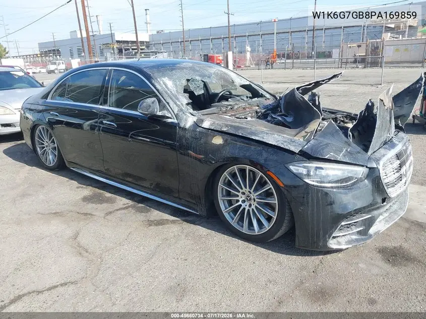 2023 Mercedes-Benz S 580 4Matic VIN: W1K6G7GB8PA169859 Lot: 45660734