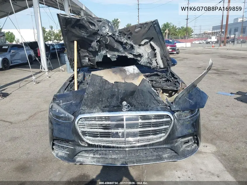 2023 Mercedes-Benz S 580 4Matic VIN: W1K6G7GB8PA169859 Lot: 45660734