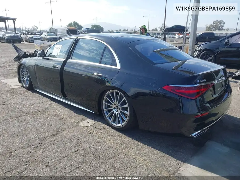 2023 Mercedes-Benz S 580 4Matic VIN: W1K6G7GB8PA169859 Lot: 45660734