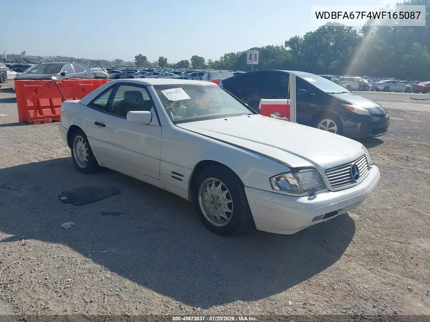 1998 Mercedes-Benz Sl 500 VIN: WDBFA67F4WF165087 Lot: 45673837