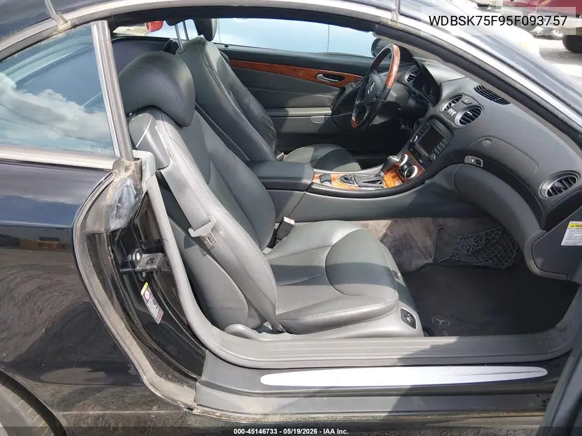 2005 Mercedes-Benz Sl 500 VIN: WDBSK75F95F093757 Lot: 45146733