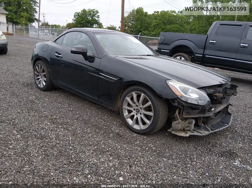 2019 Mercedes-Benz Slc 300 VIN: WDDPK3JA1KF163599 Lot: 44958141