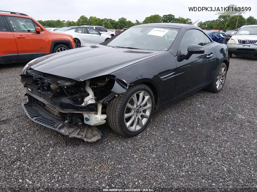 2019 Mercedes-Benz Slc 300 VIN: WDDPK3JA1KF163599 Lot: 44958141