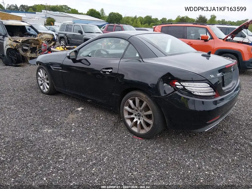 2019 Mercedes-Benz Slc 300 VIN: WDDPK3JA1KF163599 Lot: 44958141