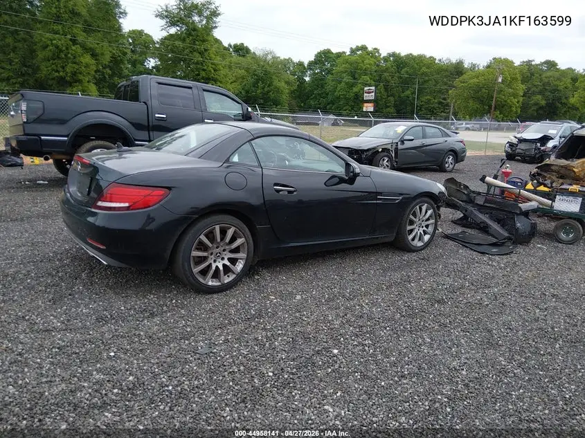 2019 Mercedes-Benz Slc 300 VIN: WDDPK3JA1KF163599 Lot: 44958141