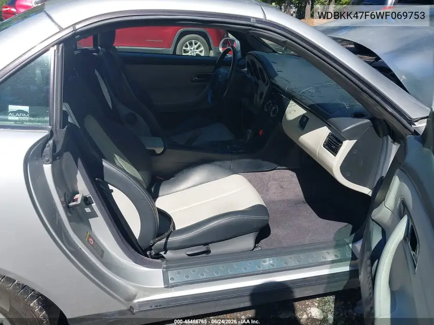 1998 Mercedes-Benz Slk 230 VIN: WDBKK47F6WF069753 Lot: 45466765