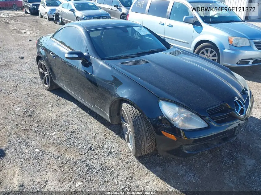 2006 Mercedes-Benz Slk 280 VIN: WDBWK54F96F121372 Lot: 45349751