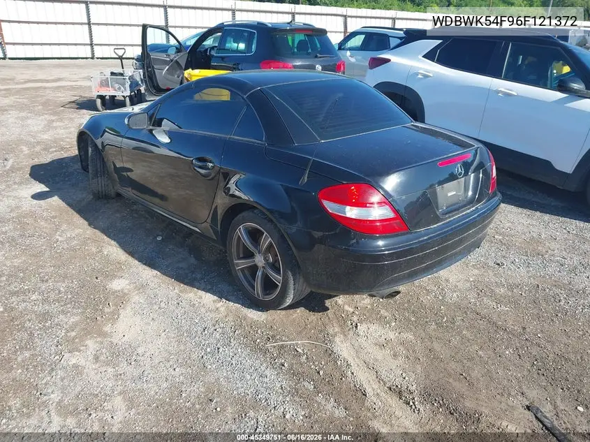 2006 Mercedes-Benz Slk 280 VIN: WDBWK54F96F121372 Lot: 45349751