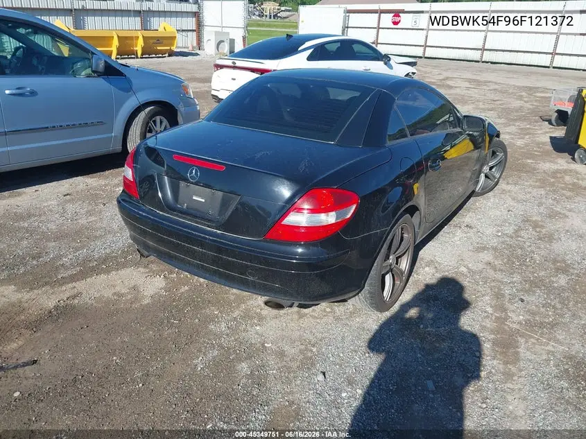 2006 Mercedes-Benz Slk 280 VIN: WDBWK54F96F121372 Lot: 45349751