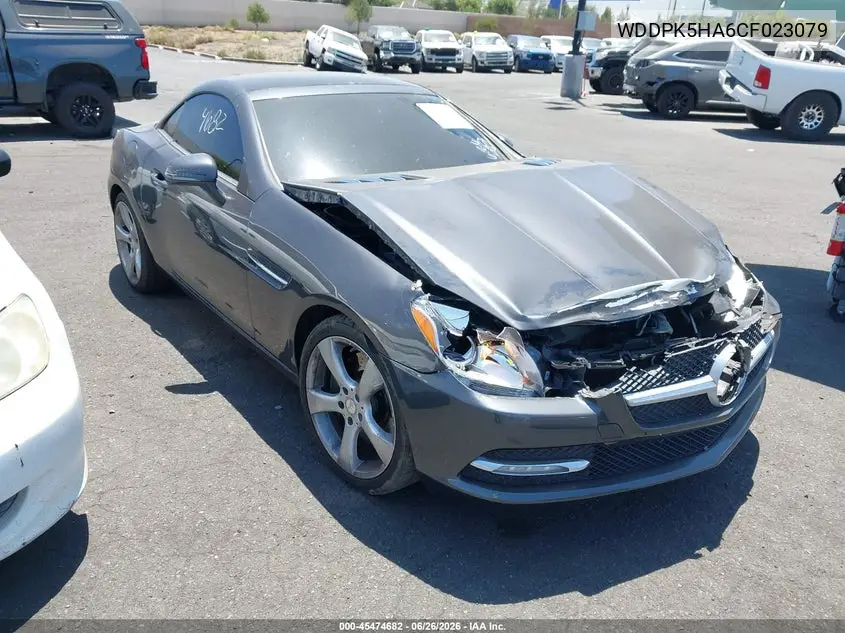 2012 Mercedes-Benz Slk 350 VIN: WDDPK5HA6CF023079 Lot: 45474682