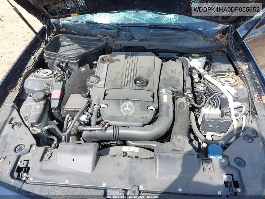 2013 Mercedes-Benz Slk 250 VIN: WDDPK4HA0DF055652 Lot: 45222259