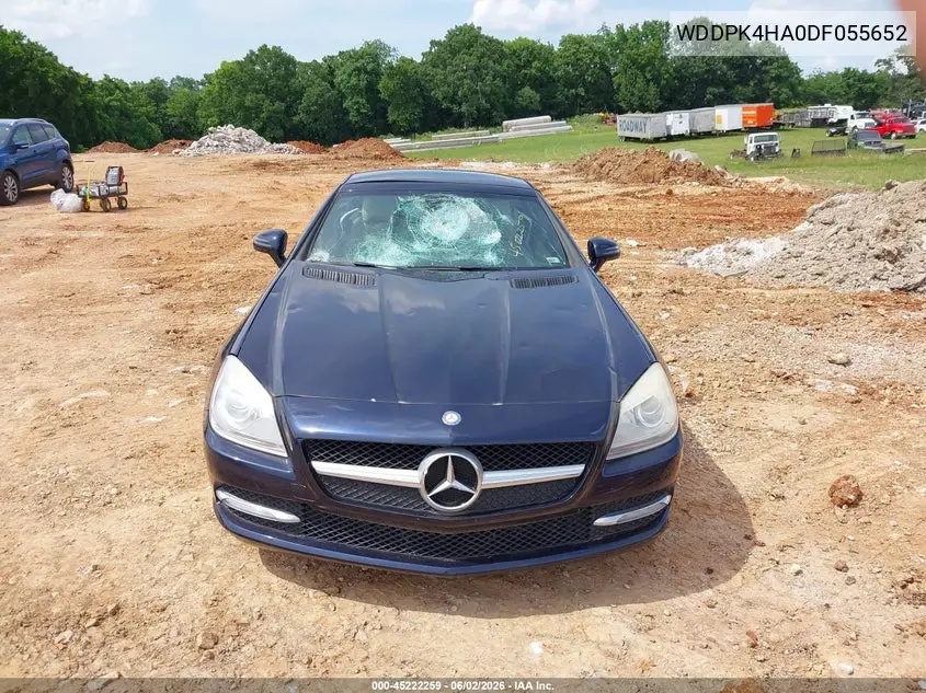2013 Mercedes-Benz Slk 250 VIN: WDDPK4HA0DF055652 Lot: 45222259