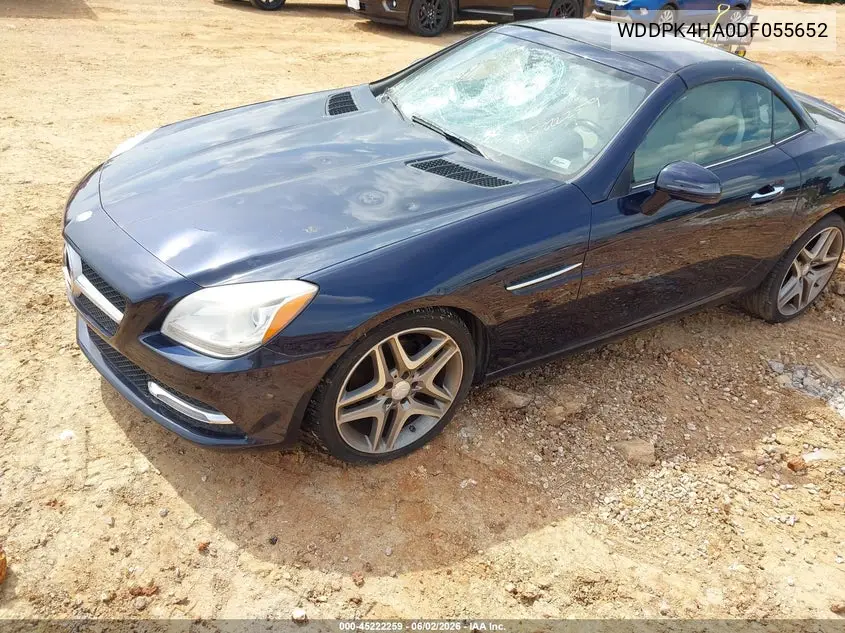 2013 Mercedes-Benz Slk 250 VIN: WDDPK4HA0DF055652 Lot: 45222259